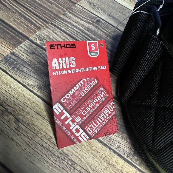 NWT ETHOS Axis Nylon Weightlifting Belt 5.5" Size Small (Olive) - Picture 9 of 10